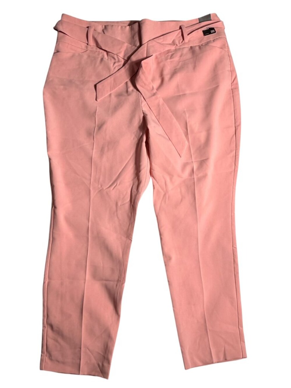NWT New York & Co. 7th Ave Pink Ankle Pants, SZ XXL
